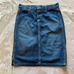 Vintage Guess? Denim Pencil Skirt